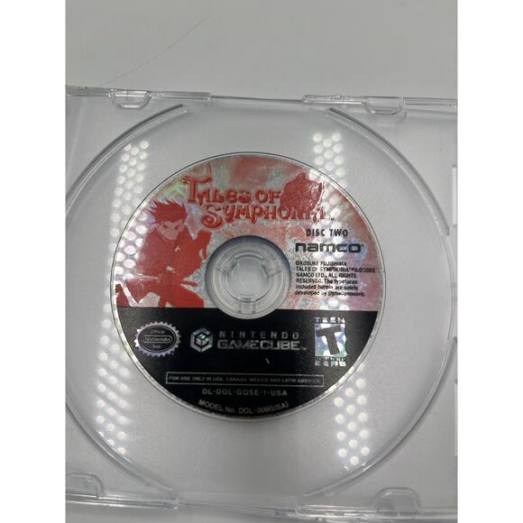 Tales of Symphonia (GameCube, 2004)- Tested- Two Discs With Cases - Picture 11 of 12